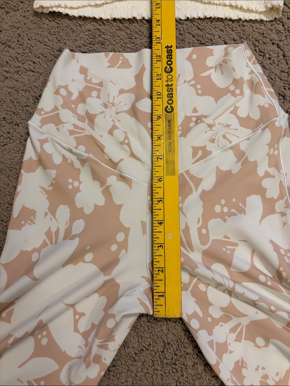 Aerie Offline Real Me Floral High Waisted Crossover Super Flare Leggings size M - Picture 6 of 10